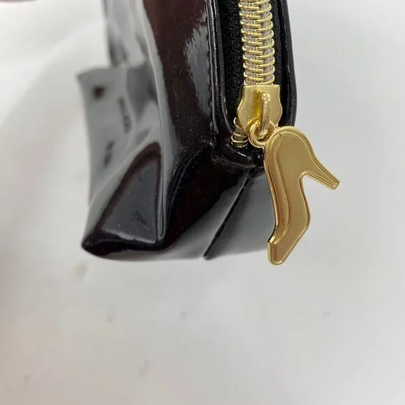 Danielle Nicole Black Glitter Cosmetic Pouch | Disney Gus & Cat - Picture 2 of 11